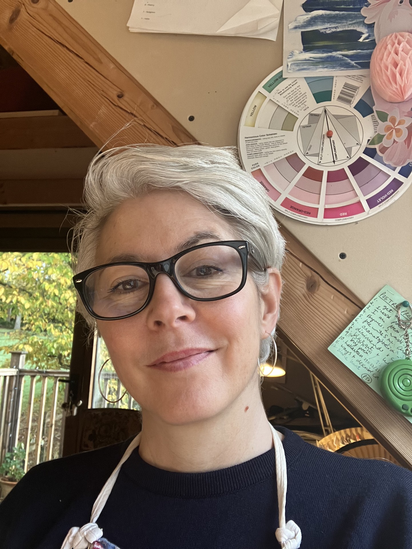 Jo Cockwell smiles at the camera in a portrait photo.