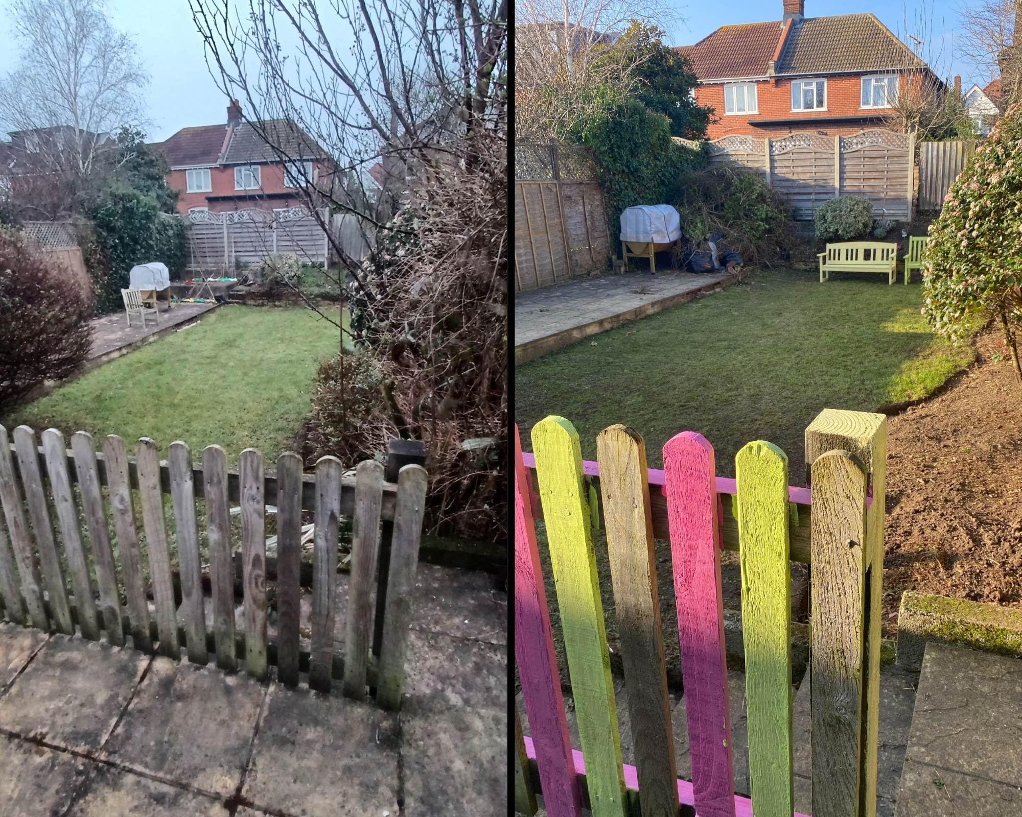 Before and after 