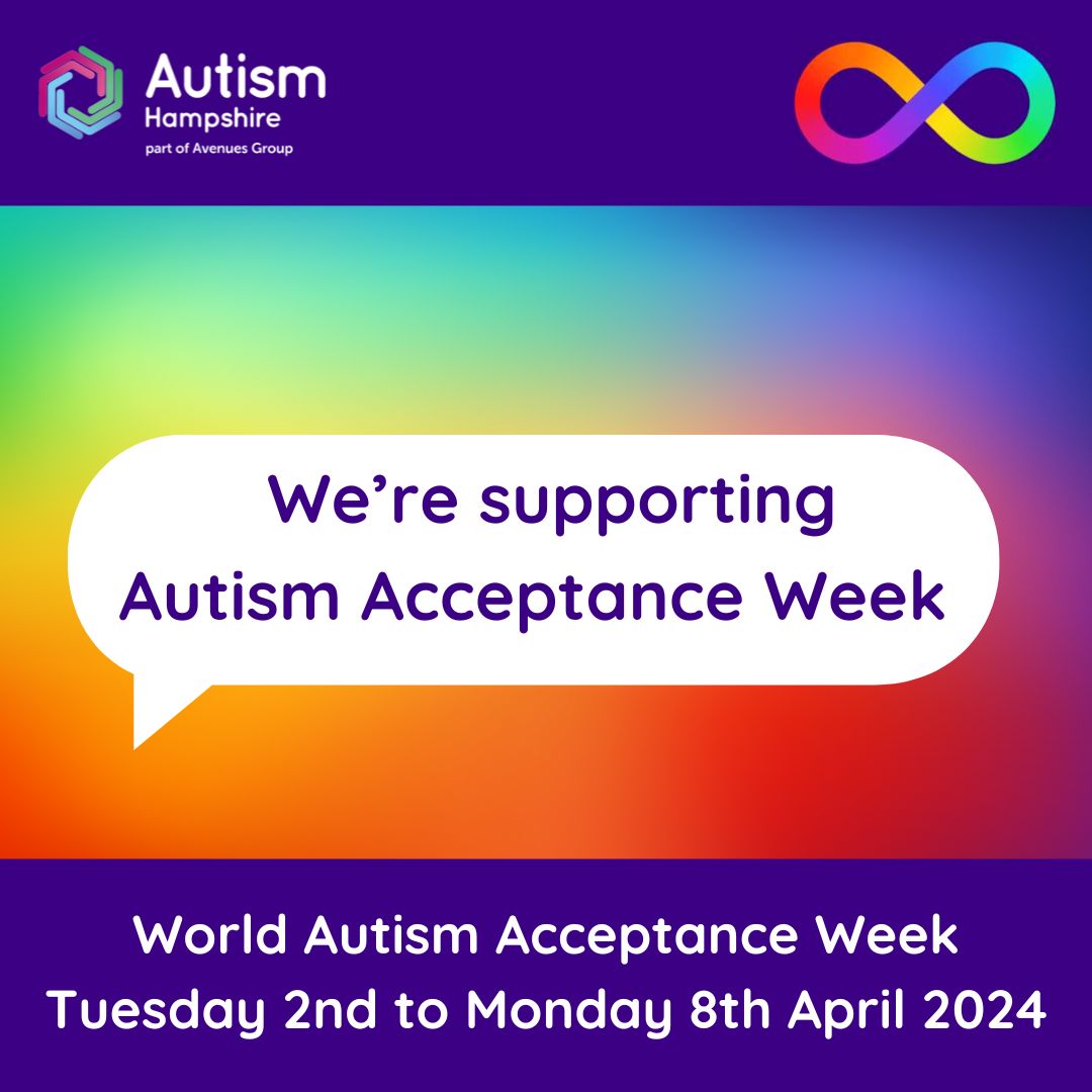We're supporting Autism Acceptance Week