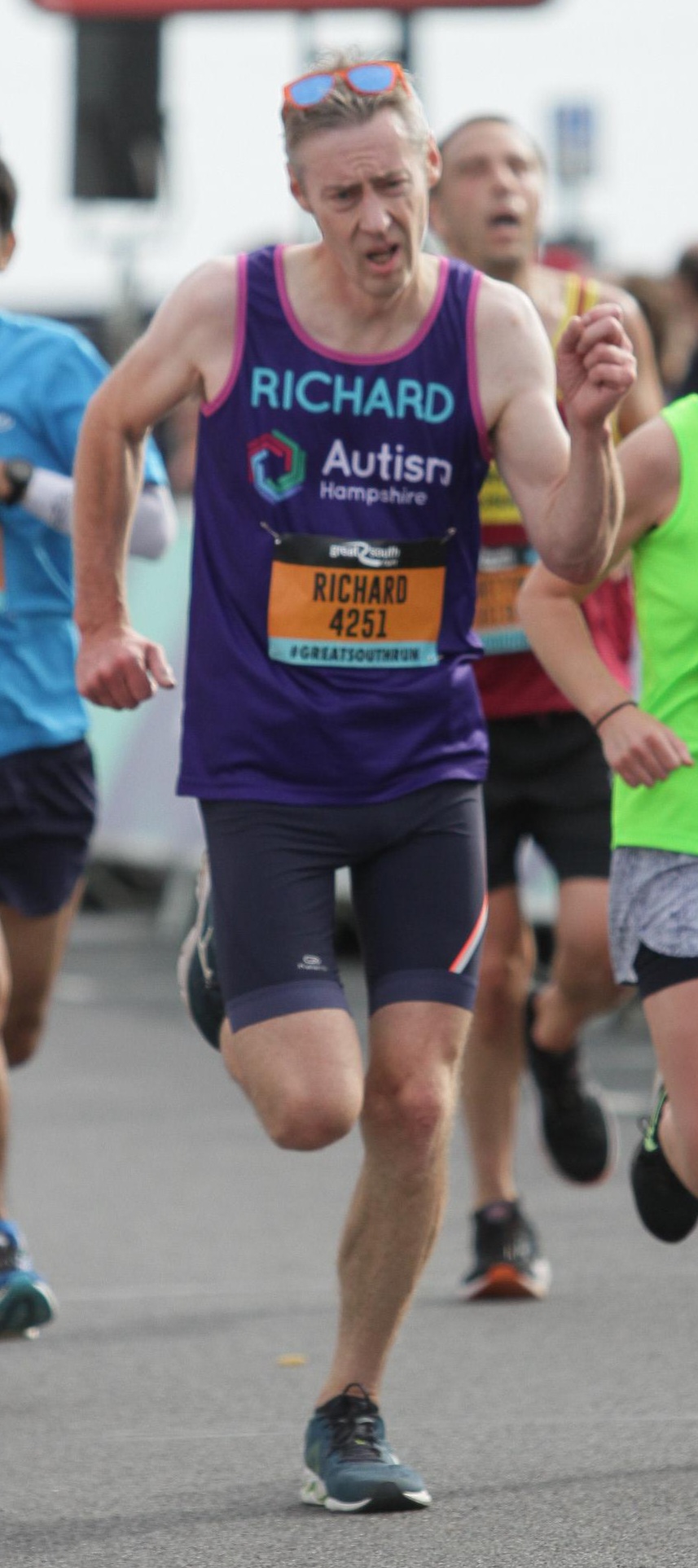 Our marathon runner Richard Walker